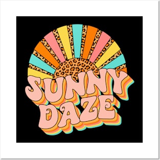 Sunny Daze Retro Posters and Art